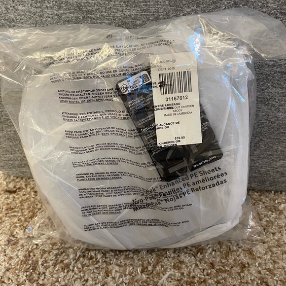 NWT Loungefly Inside Out Sadness Floral Crossbody Bag - Picture 5 of 5